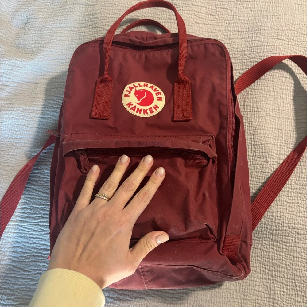 Fjallraven Kånken Ox Red Backpack - Picture 4 of 6